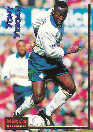 Tony Yeboah Leeds United 1995/96 Merlin Ultimate #95